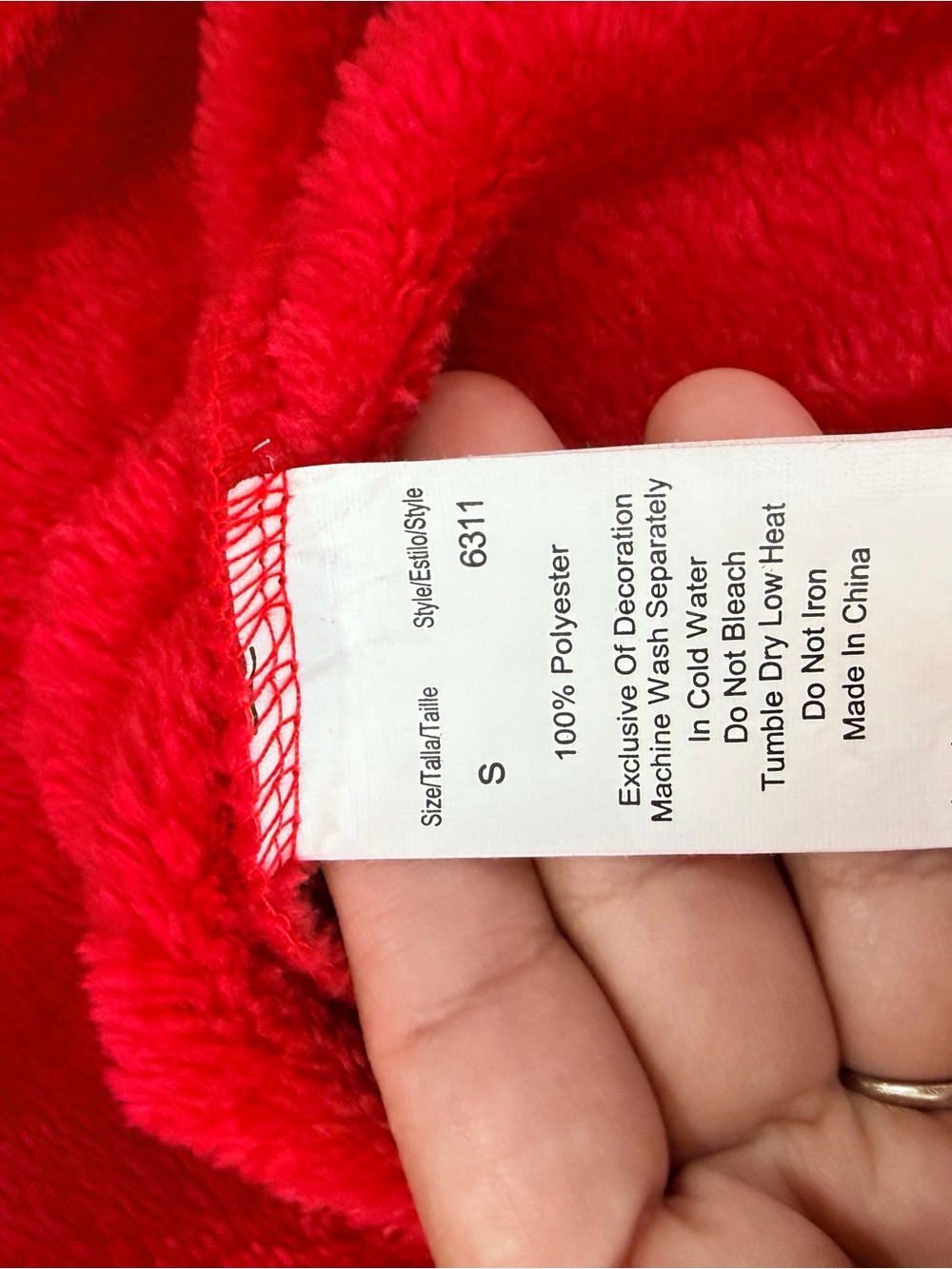 NWT Just Love Womens Plush Solid Robe | Ladies Bathrobe size s - Picture 5 of 5